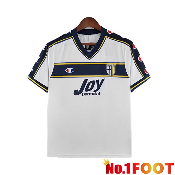 Parma Calcio Jersey Away Retro White 2001-2002