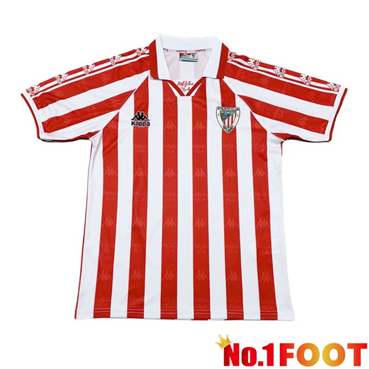 Athletic Bilbao Jersey Home Retro Red 1995-1997