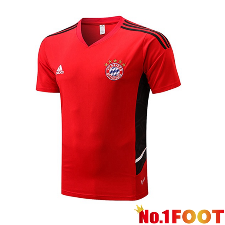 Bayern Munich Training T Shirt Red 2022/2023