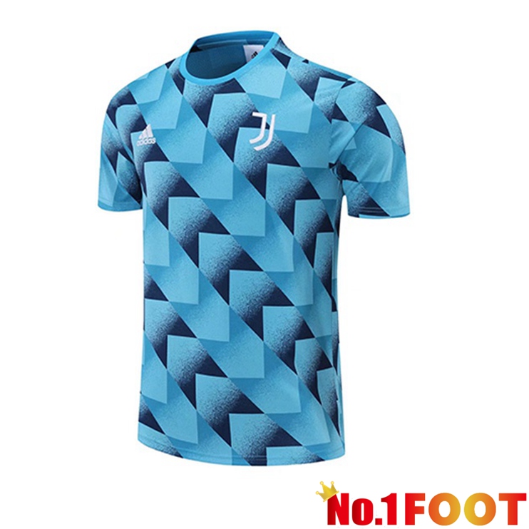 Juventus Training T Shirt Blue 2022/2023