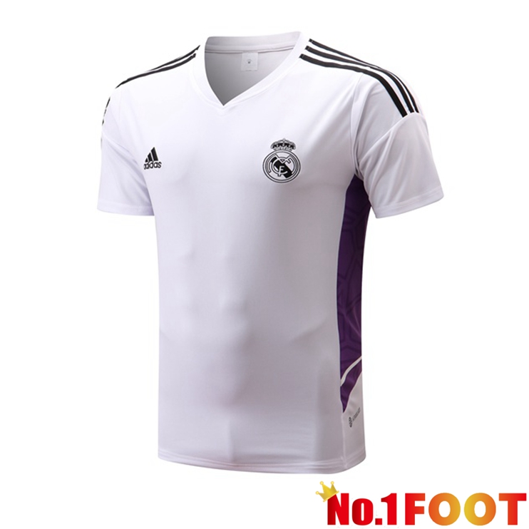 Real Madrid Training T Shirt White 2022/2023