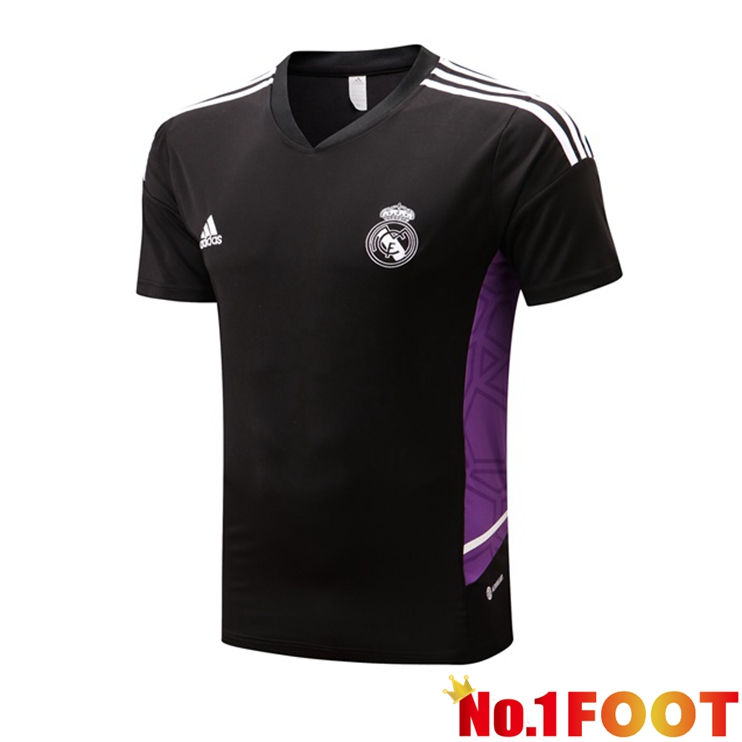 Real Madrid Training T Shirt Black 2022/2023