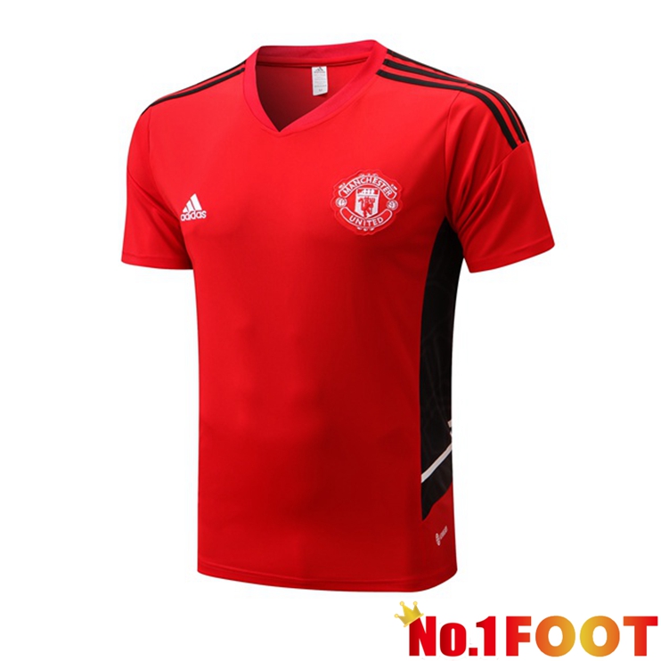 Manchester United Training T Shirt Red 2022/2023