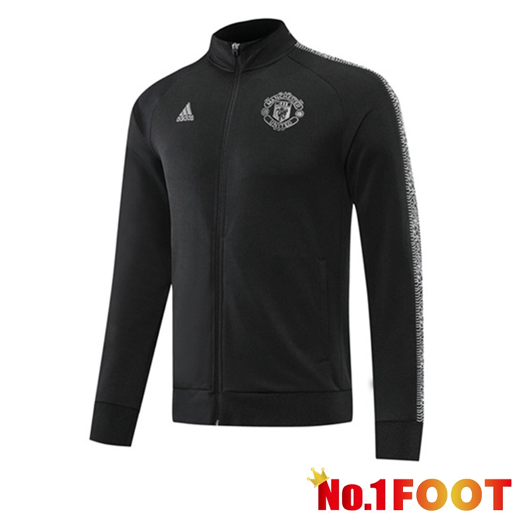 Manchester United Training Jacket Black 2022/2023