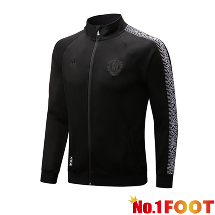 Manchester United Training Jacket Black 2022/2023