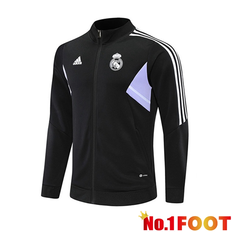 Real Madrid Training Jacket Black 2022/2023