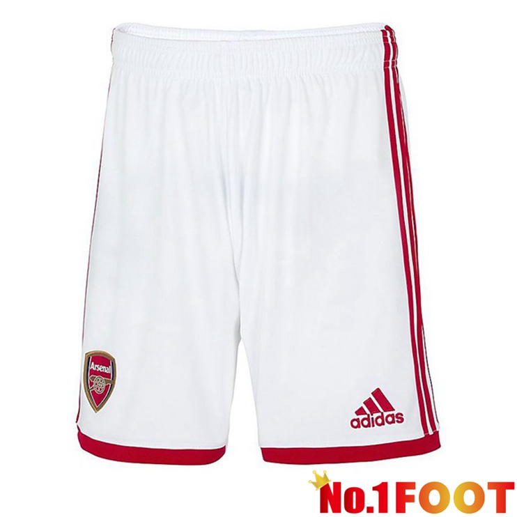 Arsenal Football shorts Home Red White 2022/2023