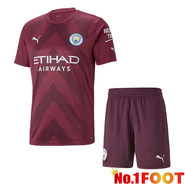 Manchester City Jersey Kids Goalkeeper Brown 2022/2023