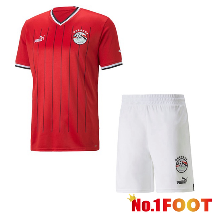 Egypt Jersey Kids Home Red 2022/2023