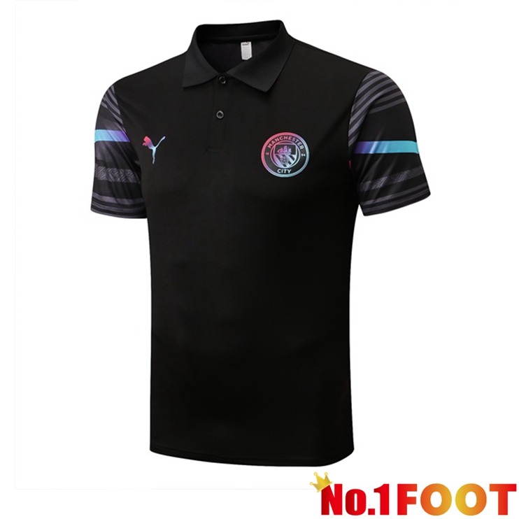 Manchester City polo shirt Black 2022/2023