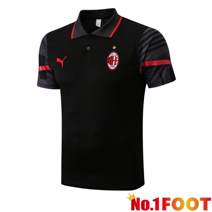 AC Milan polo shirt Black 2022/2023