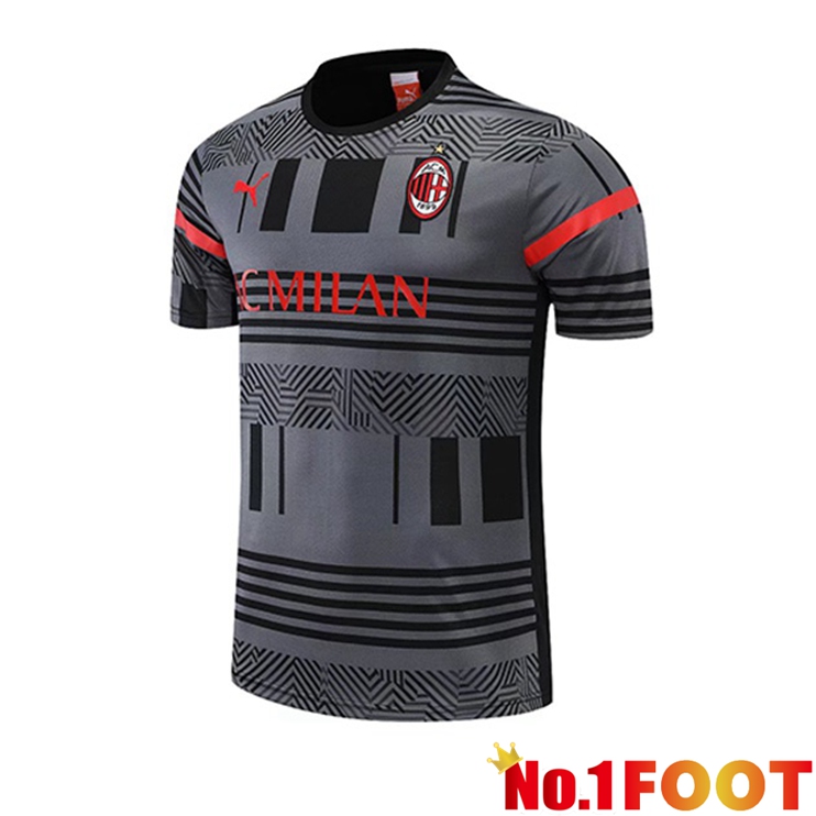 AC Milan Training T Shirt Grey 2022/2023