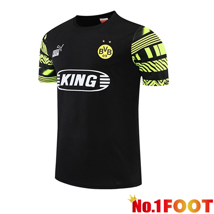 Dortmund BVB Training T Shirt Black 2022/2023