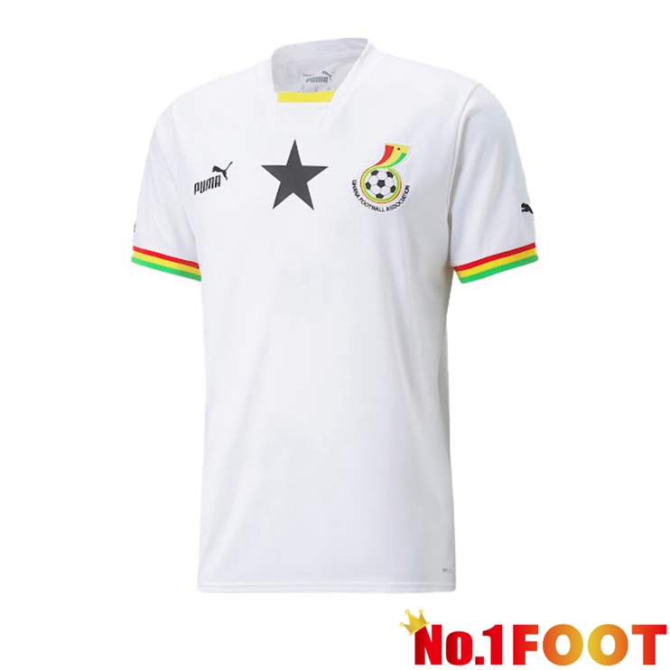 Ghana Jersey Home White 2022/2023