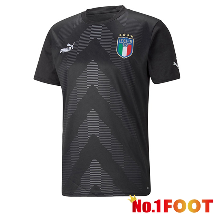 Italy Jersey Goalkeeper Black 2022/2023