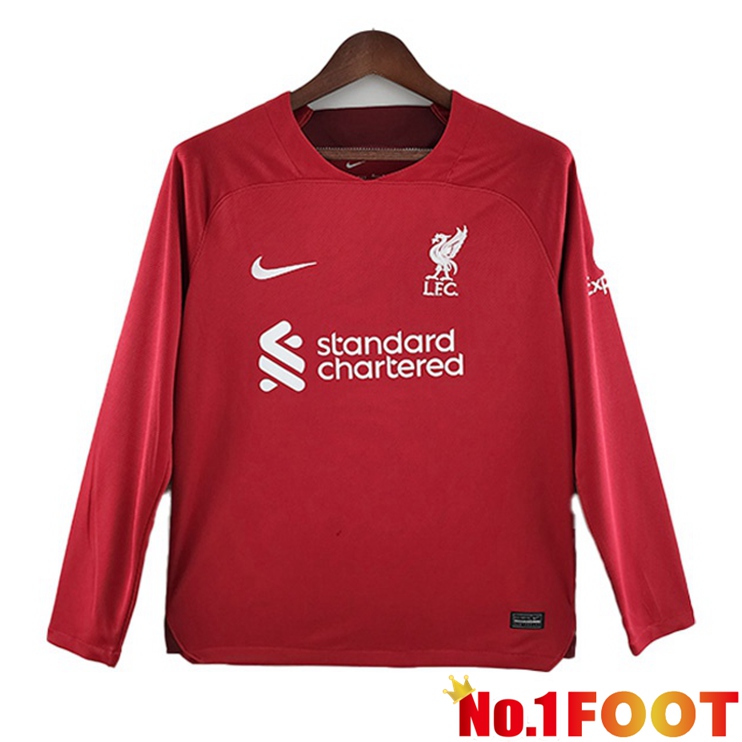 FC Liverpool Jersey Home Long Sleeve Red 2022/2023