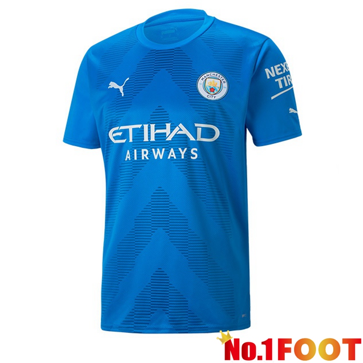 Manchester City Jersey Goalkeeper Blue 2022/2023