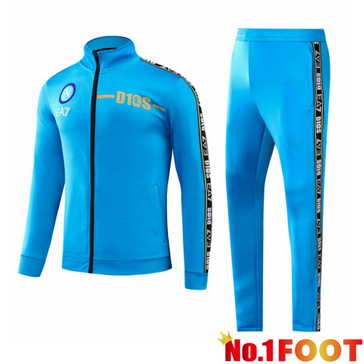 SSC Napoli Training Jacket Suit Blue 2022/2023