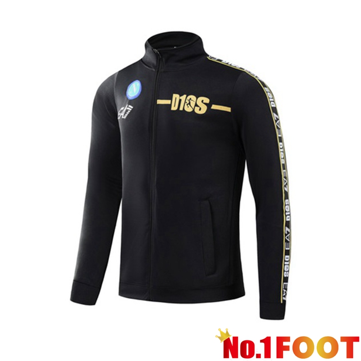 SSC Napoli Training Jacket Black 2022/2023