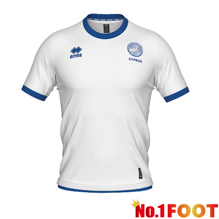 Cyprus Jersey Away White 2022/2023