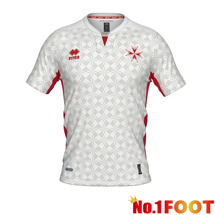 Malta Jersey Away White 2022/2023