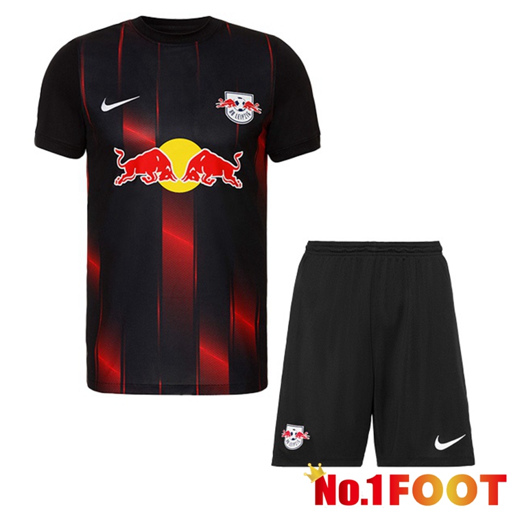 RB Leipzig Jersey Kids Third Black 2022/2023