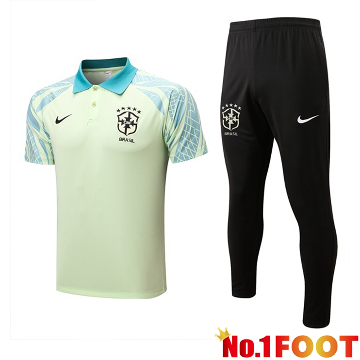 Brazil polo shirt + Pants Green 2022/2023