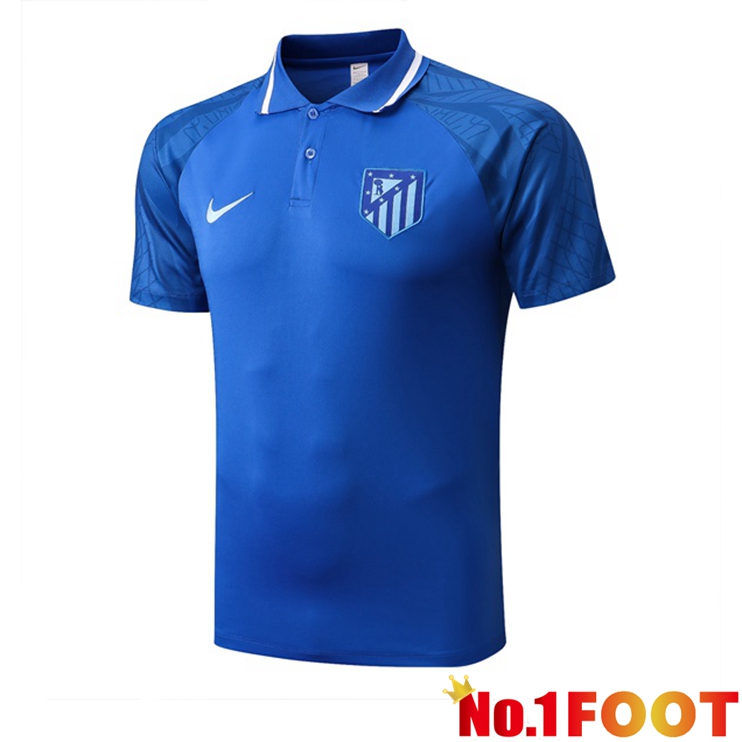 Atletico Madrid polo shirt Blue 2022/2023 - Click Image to Close