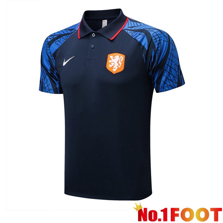 Netherlands polo shirt Blue Royal 2022/2023