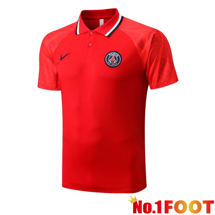 Paris PSG polo shirt Red 2022/2023