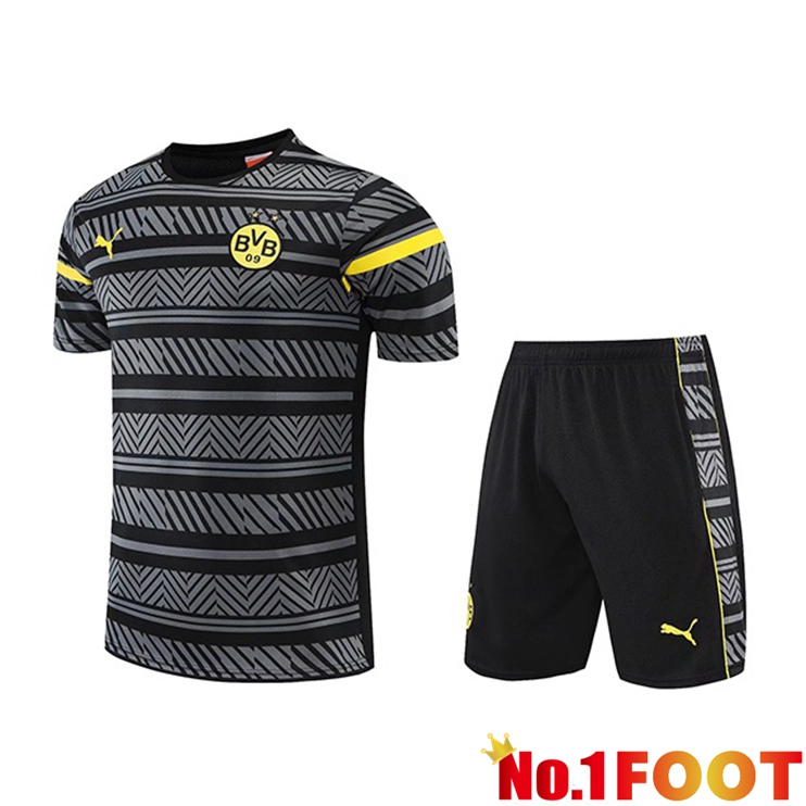 FC Chelsea Training T Shirt + Shorts Black 2022/2023