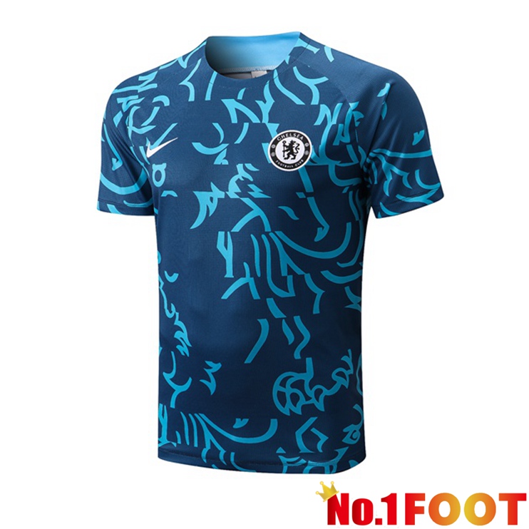 FC Chelsea Training T Shirt Blue 2022/2023