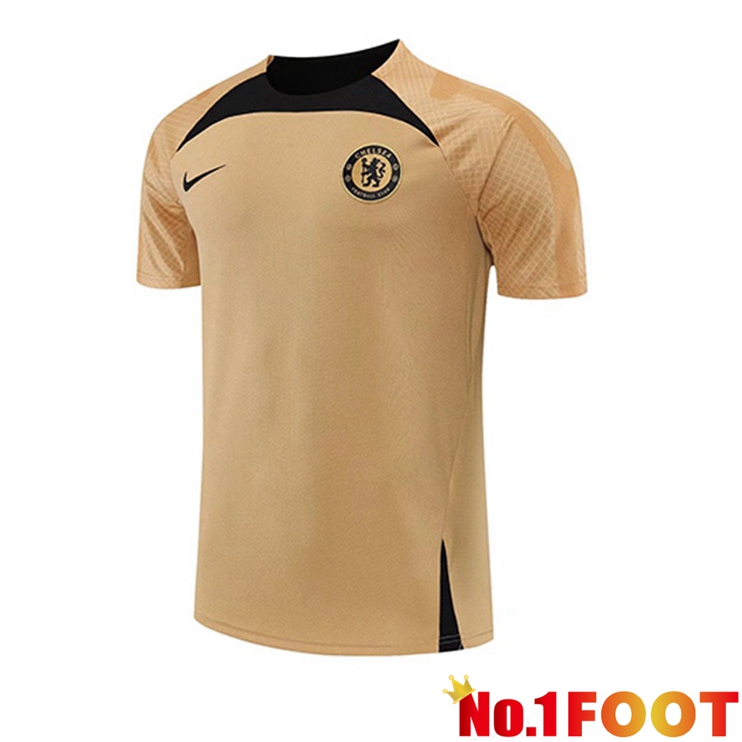 FC Chelsea Training T Shirt Yellow 2022/2023