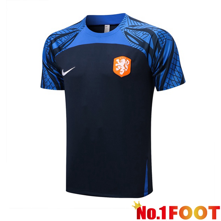 Netherlands Training T Shirt Blue Royal 2022/2023