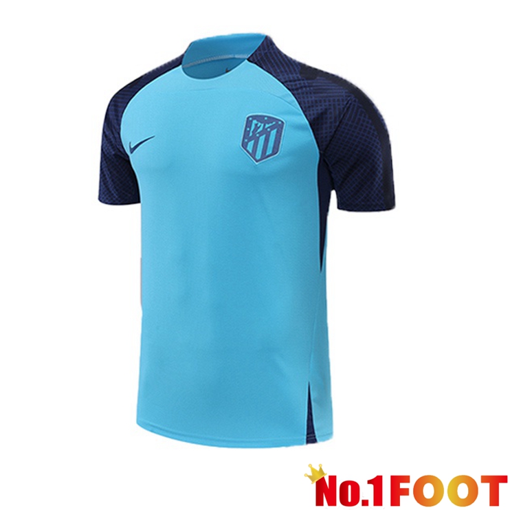 Atletico Madrid Training T Shirt Blue 2022/2023