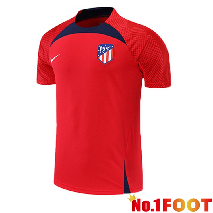 Atletico Madrid Training T Shirt Red 2022/2023