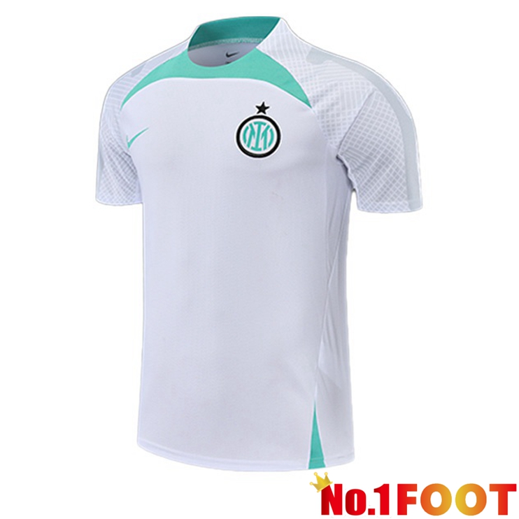 Inter Milan Training T Shirt White 2022/2023