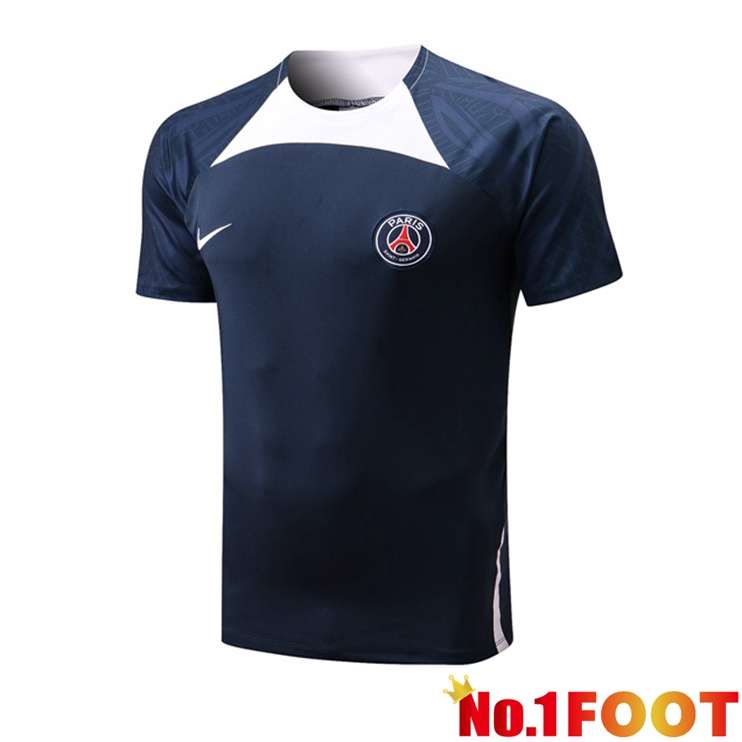 Paris PSG Training T Shirt Blue Royal 2022/2023