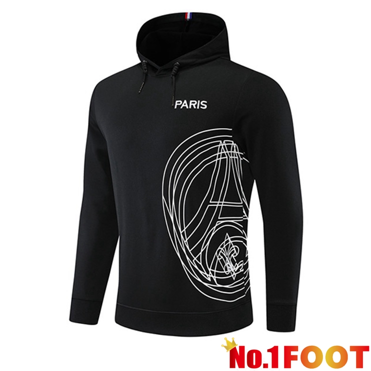 JORDAN Paris PSG Training Jacket Hoodie Black 2022/2023