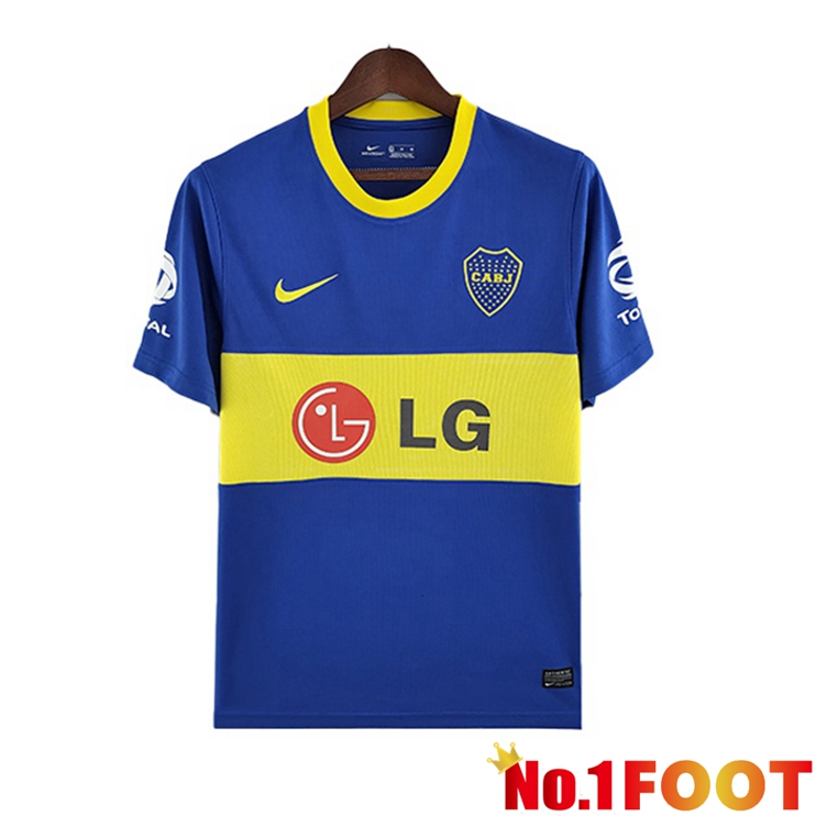 Boca Juniors Jersey Retro Home Blue 2010-2011