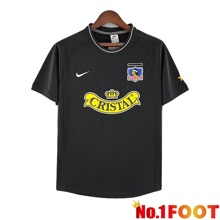 Colo-Colo Jersey Retro Jersey Away Black 2000-2001