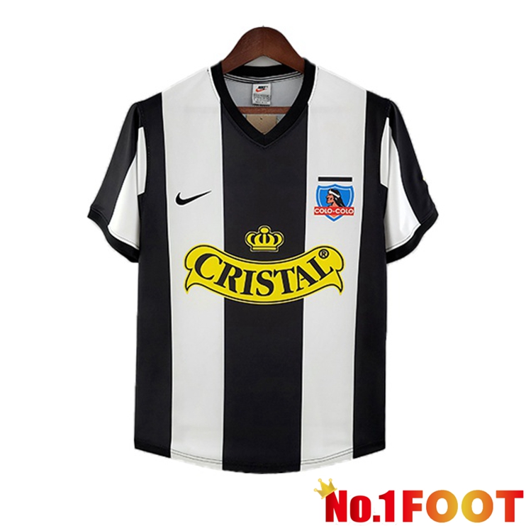 Colo-Colo Jersey Retro Third Black White 1993