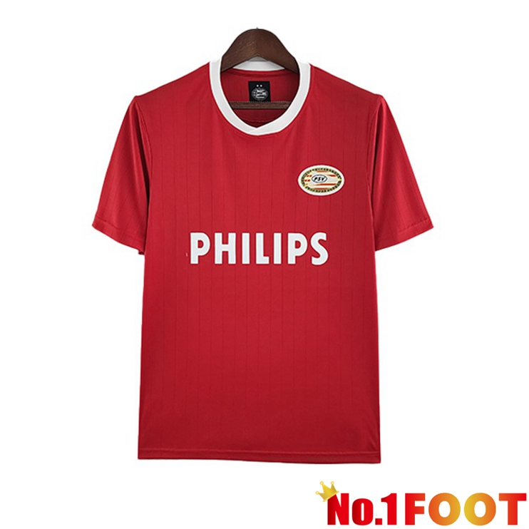 PSV Eindhoven Jersey Retro Home Red 1988-1989