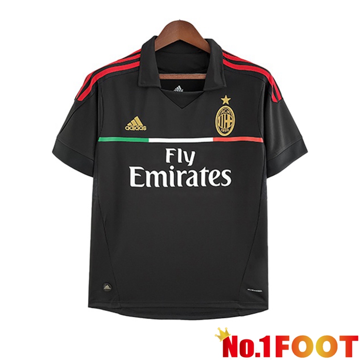 AC Milan Jersey Retro Third Black 2011-2012