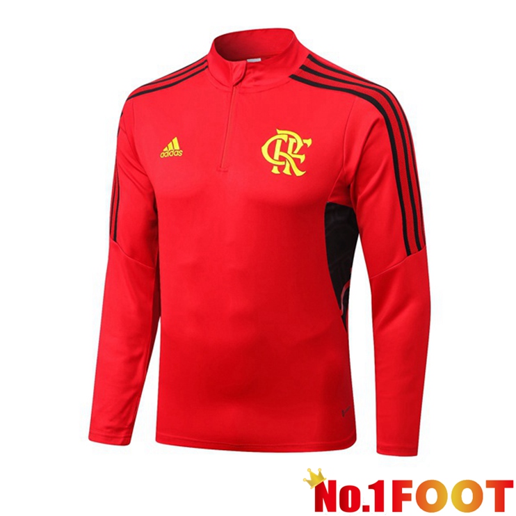 Flamengo Training Sweatshirt Red 2022-2023