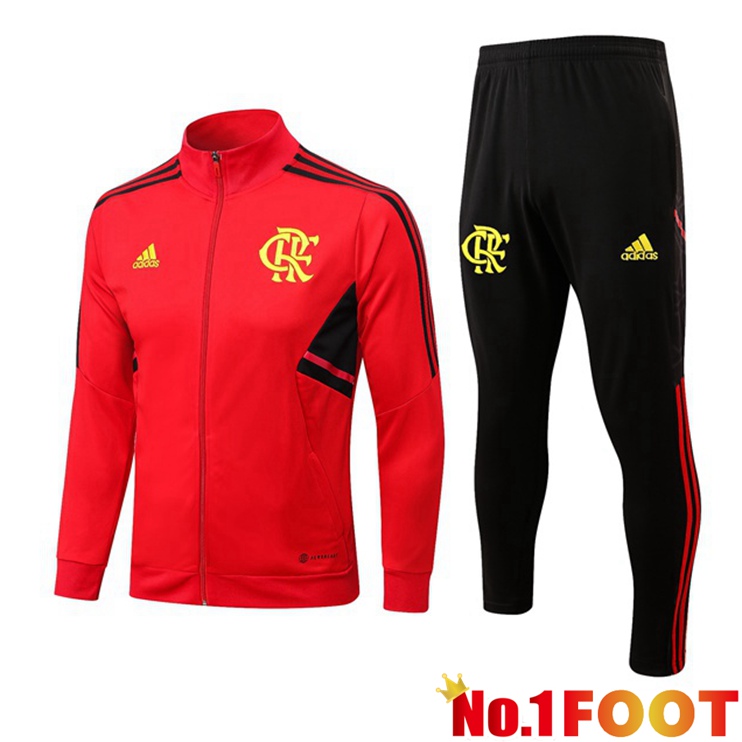 Flamengo Training Jacket Suit Red 2022-2023