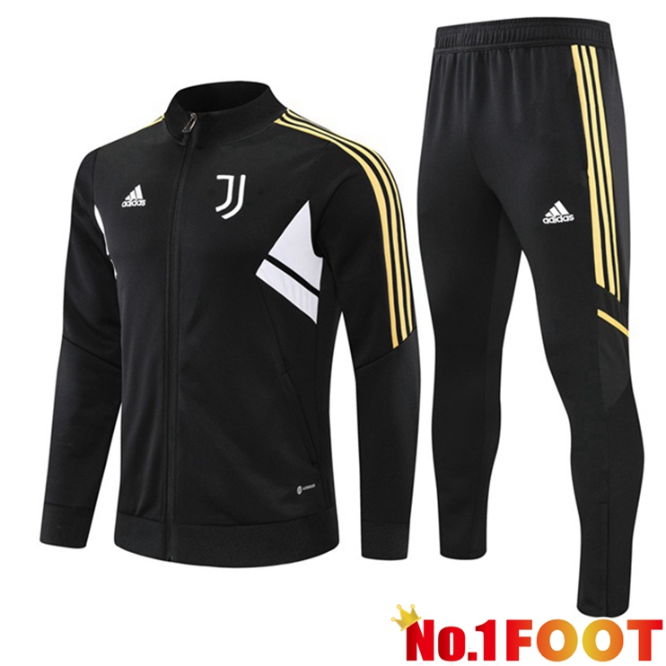 Juventus Training Jacket Suit Black 2022-2023