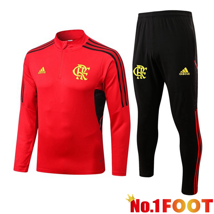 Flamengo Training Tracksuit Red 2022-2023