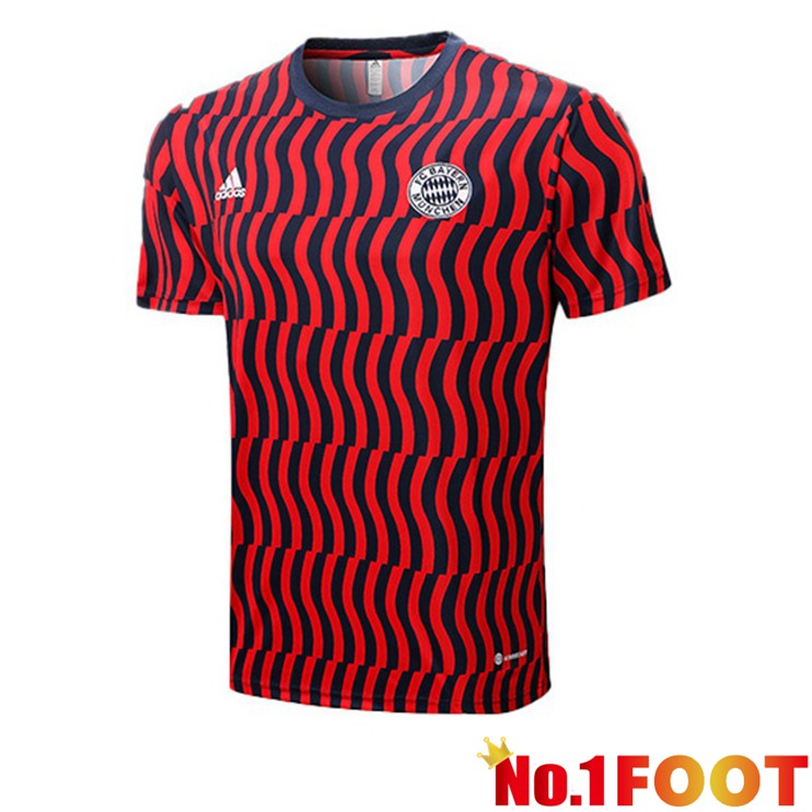 Bayern Munich Training T-Shirts Red 2022-2023