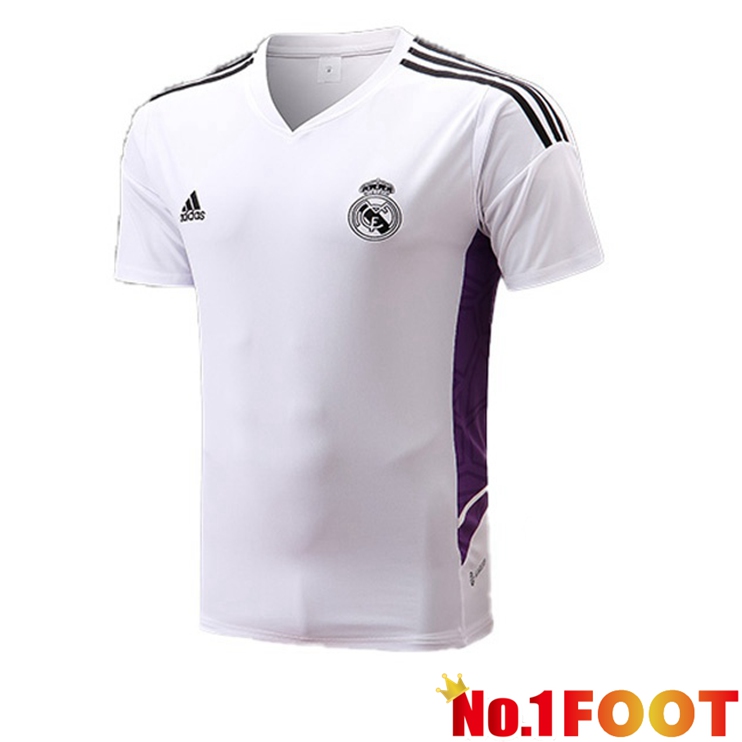 Real Madrid Training T-Shirts White 2022-2023